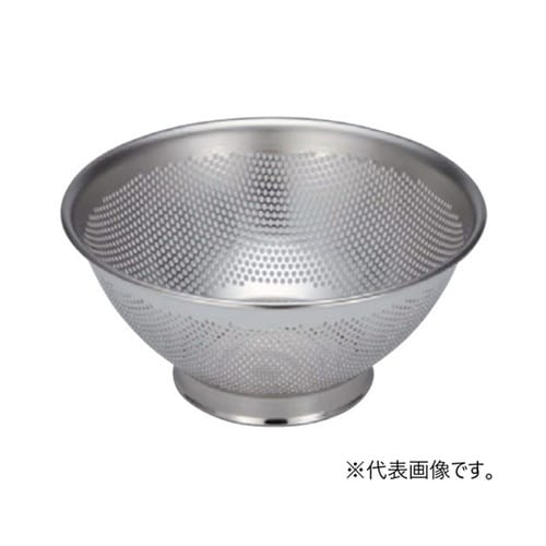 18−8パンチング水切ザル 24cm