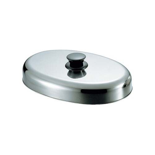 18−8 ステーキカバー 小判型