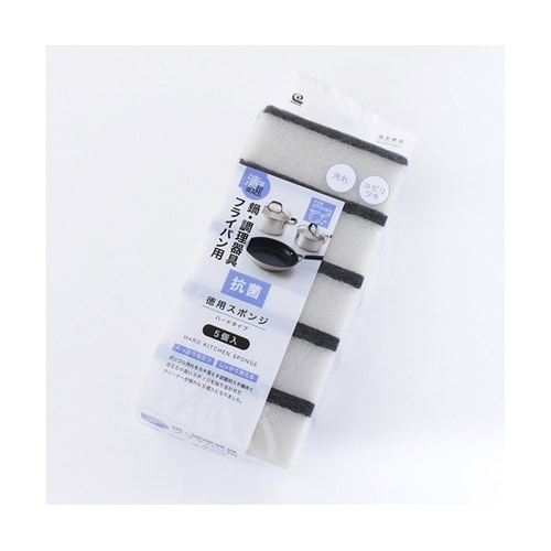 抗菌徳用スポンジ 1セット(5個入) K