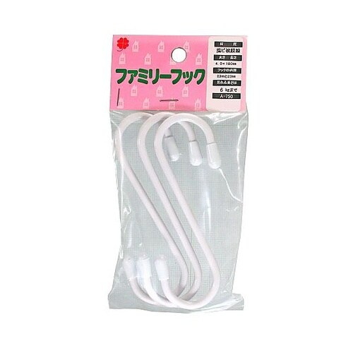 ファミリーフック 1セット(3本入) 白
