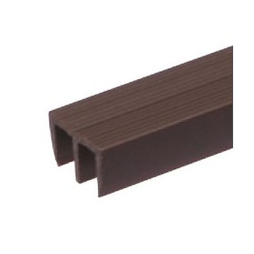 ガラス戸レール 上 チョコ NO.121