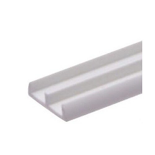 ガラス戸レール 下 ホワイト NO.14