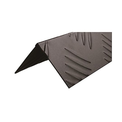 アルミアングル縞目黒 NO1232