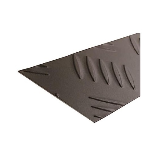 アルミ平板縞目黒 NO1239