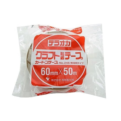 クラフト粘着 カートンテープ No.24