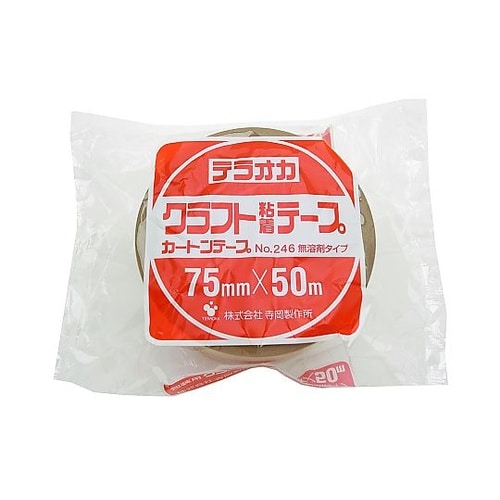 クラフト粘着 カートンテープ No.24