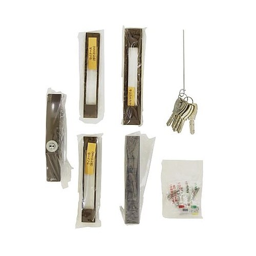 MIWA引戸錠 ブロンズ PSSL091