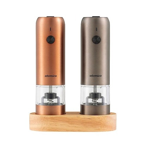 電動ミル 充電式 atomico 台付き