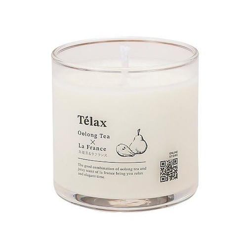 Telax アロマキャンドル 烏龍茶×ラ