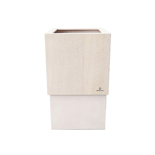 ゴミ箱 木製 10L W CUBE セン