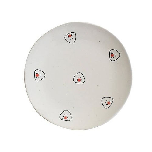 皿 ぎゅっとおにぎりさん 大皿 日本製