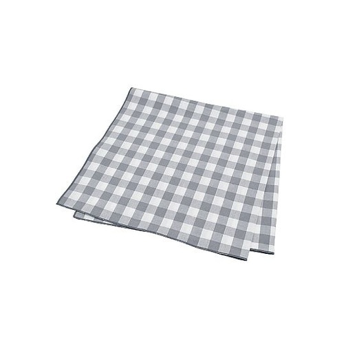 ランチクロス ギンガムチェック グレー