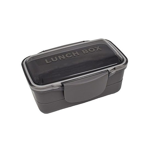 弁当箱 850mL 2段 モノクローム