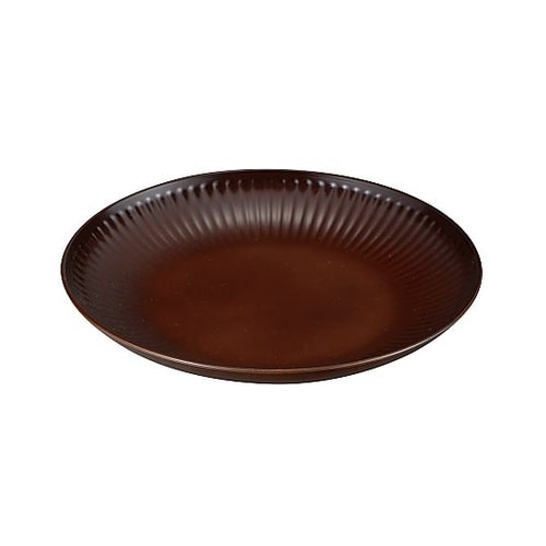 プレート cerala 丸 S ブラウン