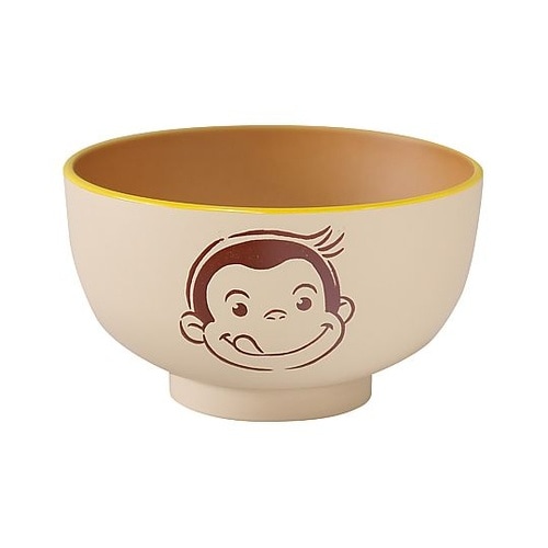 汁椀 おさるのジョージ CG 塗汁わん