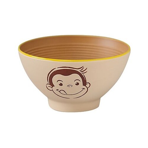 茶碗 おさるのジョージ CG 塗茶わん