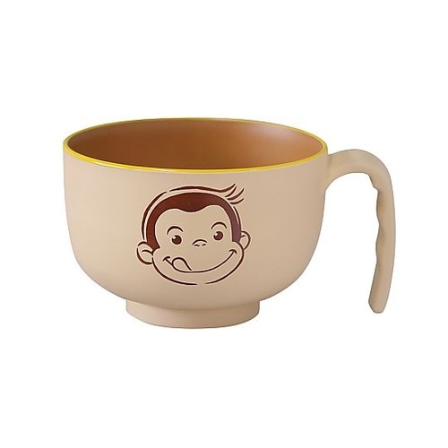 汁椀 おさるのジョージ CG 塗手付汁わ