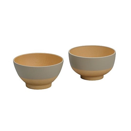 茶碗 汁椀 やさしい彩り 食育 2点セッ