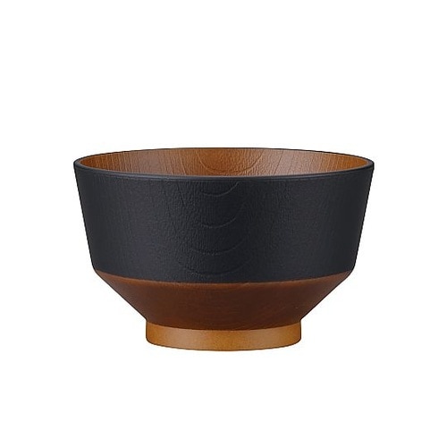 汁椀 和の色 抗菌 キッズ 漆黒