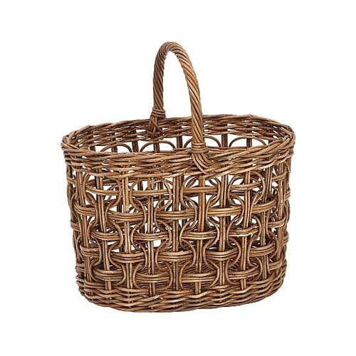 かご アラログ ループ編み オーバル バ