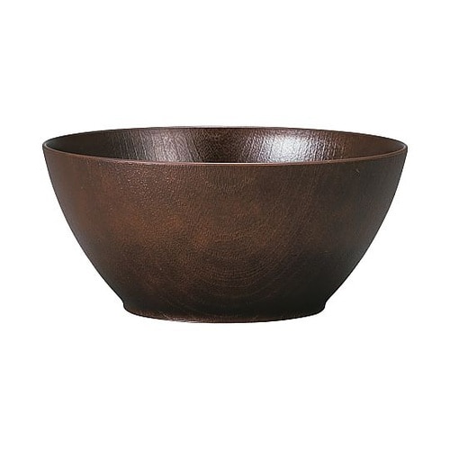 ボウル 欅杢目ボール ダークブラウン M