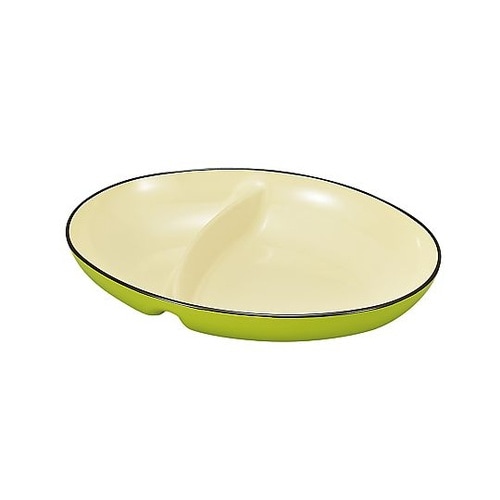 ボウル 仕切付オーバルボール ナチュール