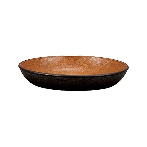 プレート 木目サークルプレート S ナチ