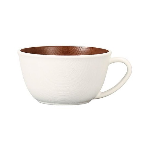 ボウル 木目スープカップ ナチュール ホ