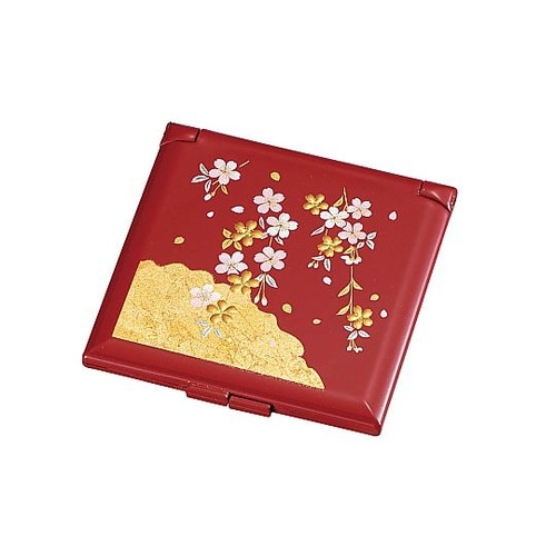 コンパクトミラー 角コンパクトミラー 箔