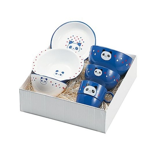 ハグミー 食器 6点セット パンダ Y1