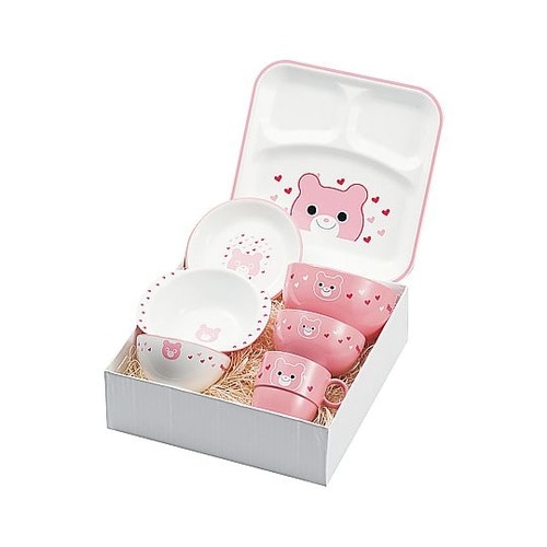 ハグミー 食器 7点セット クマ Y15