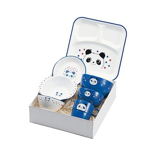 ハグミー 食器 7点セット パンダ Y1