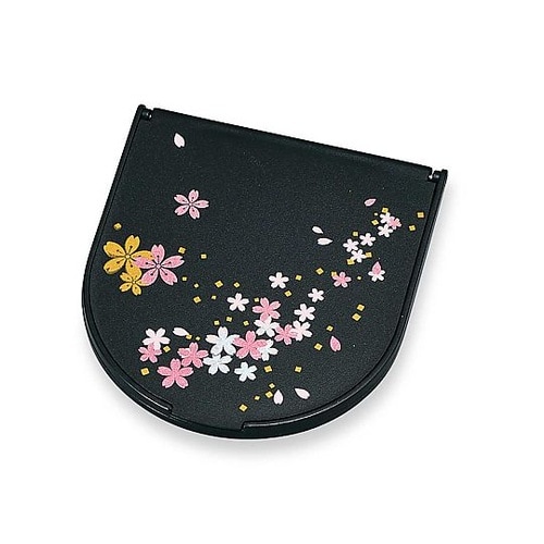 コンパクトミラー 半月コンパクトミラー