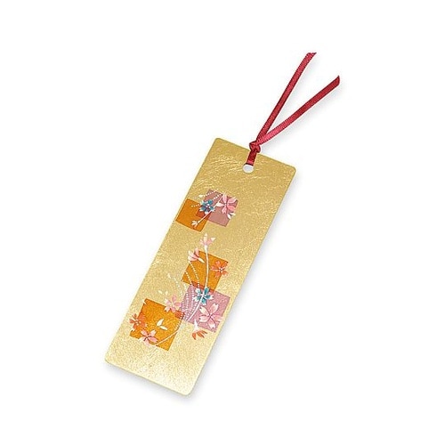 しおり 蒔絵しおり 箔工芸 和 日本 箔