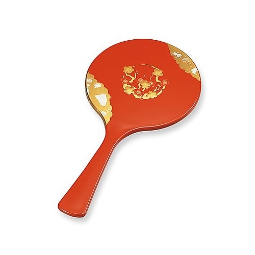 手鏡 雅手鏡 中 天上の舞 山中塗 和風