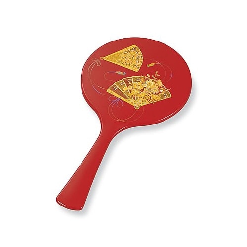 手鏡 雅手鏡 中 天上の舞 山中塗 和風