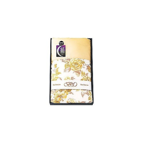 シルク混肌布団 ベージュ 2909−02