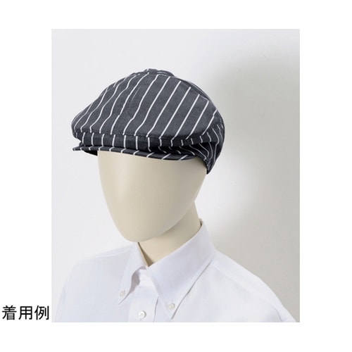 ハンチング(ストライプ) ネイビー フリ