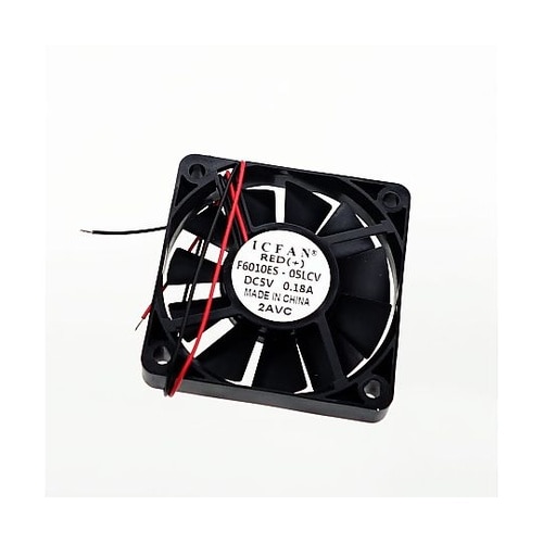 DCファンモータ(5V 60mm角) F