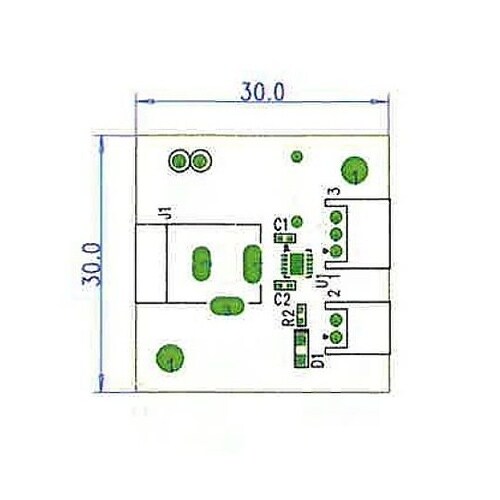 リン酸鉄リチウムイオン電池用充電基板(2