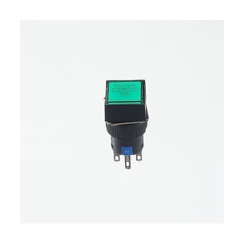 φ16LED照光式押しボタンスイッチ(緑