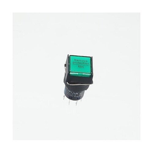 φ16LED照光式押しボタンスイッチ(緑