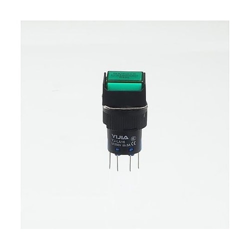 φ16LED照光式押しボタンスイッチ(緑