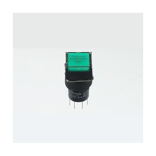 φ16LED照光式押しボタンスイッチ(緑