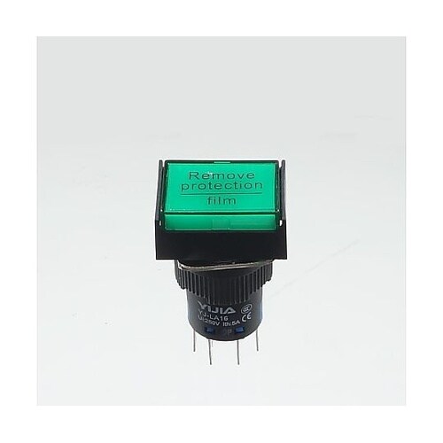 φ16LED照光式押しボタンスイッチ(緑