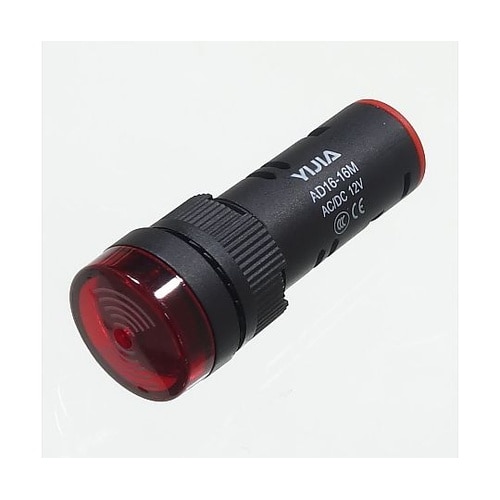 φ16ブザー(赤色・12V) AD16−