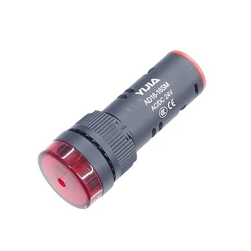 φ16照光式ブザー(赤色・24V) AD