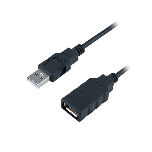 USB2.0延長ケーブル 3m ブラック