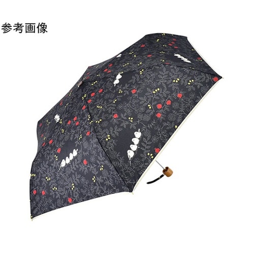MKN 55cm耐風楽ミニ傘 ザクロとシ