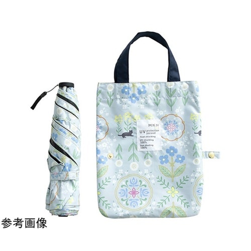 MKN 黒PU傘 50cm軽量コンパクト